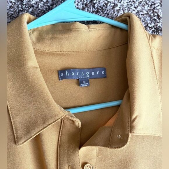 Sharagano Button Front Dress - Picture 4 of 4